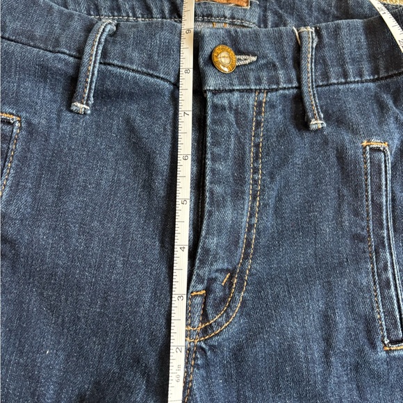 Mother The Drama Joyride Flare Jeans in Classic Blue Jeans Size 24 - Picture 6 of 8